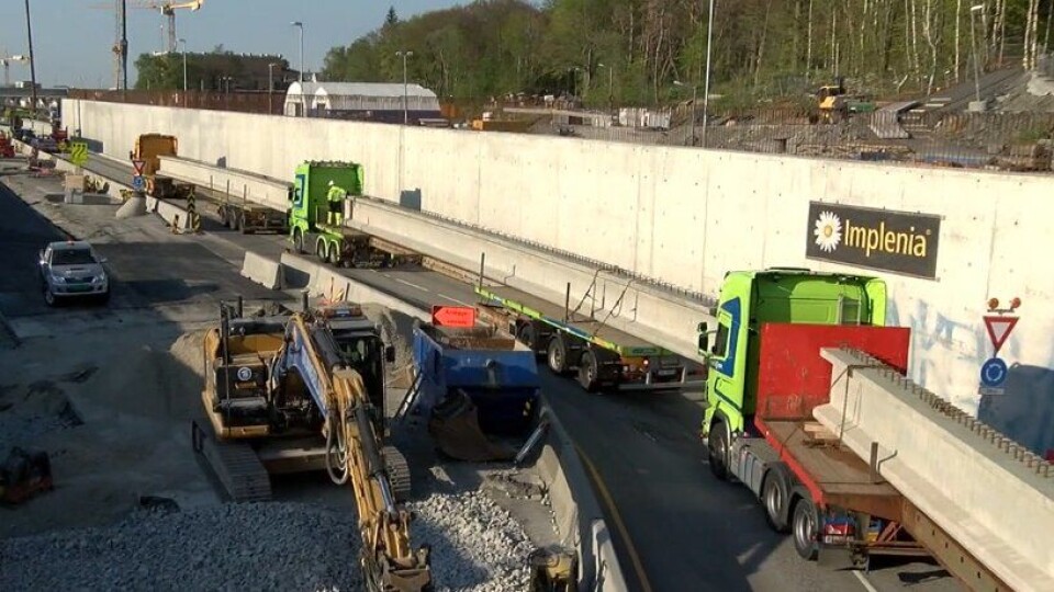 Frakter 4500 tonn betongelementer