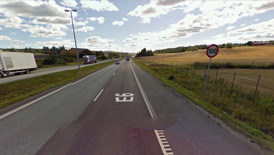 Strekningen Ås - Mosseporten får fartsgrense 110 km/t i sommer. Her ved Vestby.