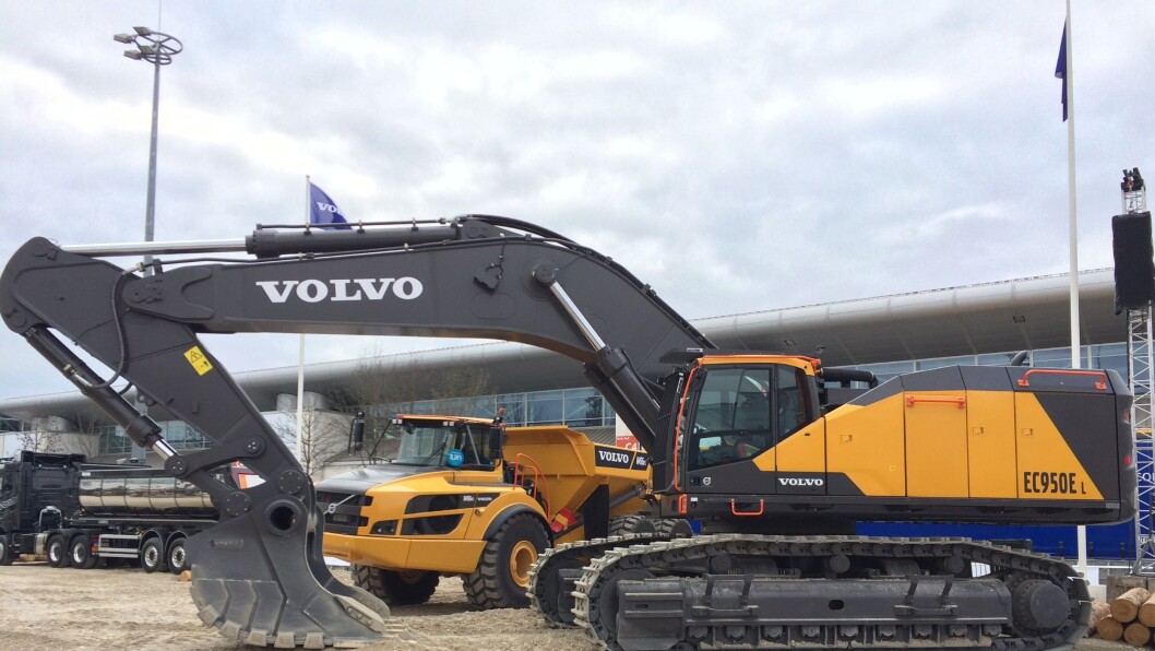 Экскаватор volvo ec950el