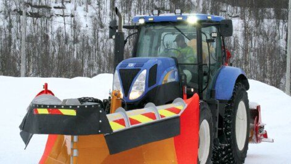 Saltvikplog og New Holland-traktor er bare litt av det som kan prøves på Arctic Winter i Nordland de to første dagene i april.