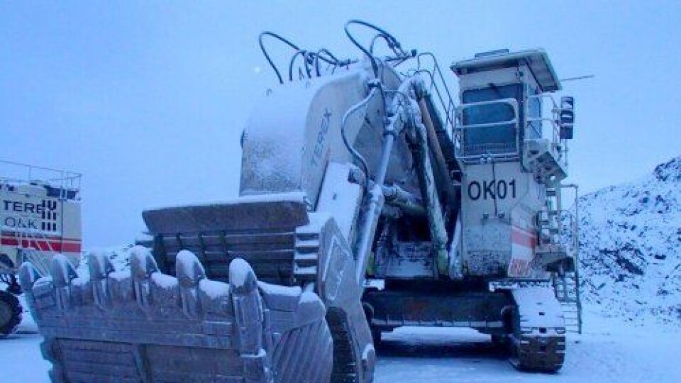 O&K RH120-E forgraver. Alle