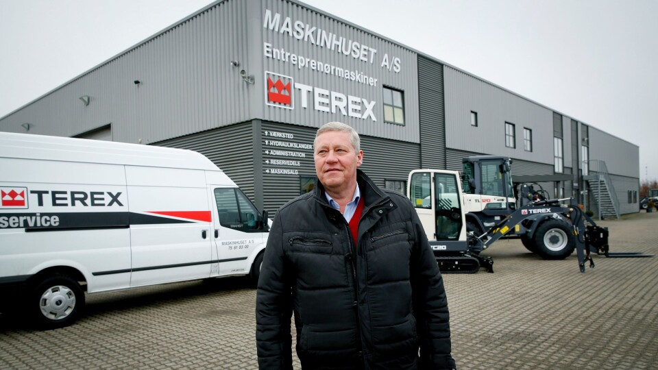 Med 29 års erfaring som importør av Terex-Schaeff entreprenørmaskiner, er Johnny Lauritzen fra Maskinhuset A/S i Danmark klar for oppgaven for å øke Terex-Schaeffs markedsandel i Norge.