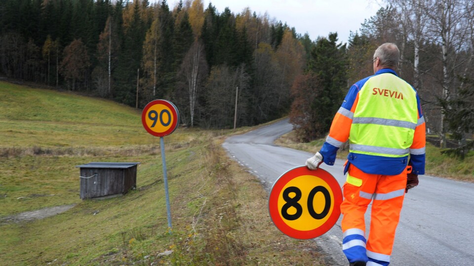 1000 km med statlig vei skal skiltes om fra 90 km/t til 80 km/t innen utgangen av 2017 dersom dersom alt går etter planen.
