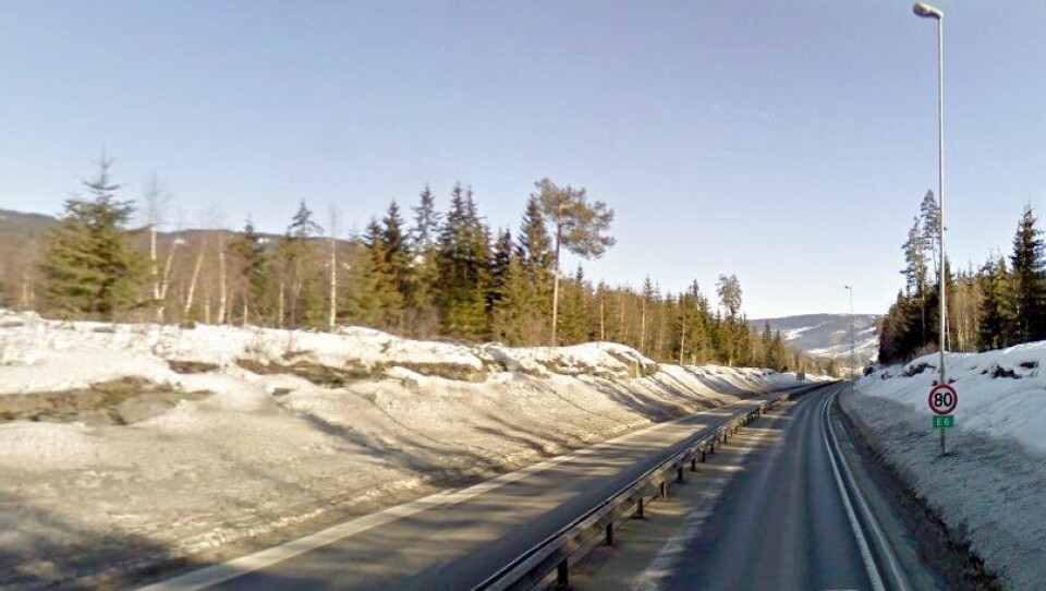 Det blir mer av dette i fremtiden. Bildet er av møtefri E6 nord for Lillehammer.