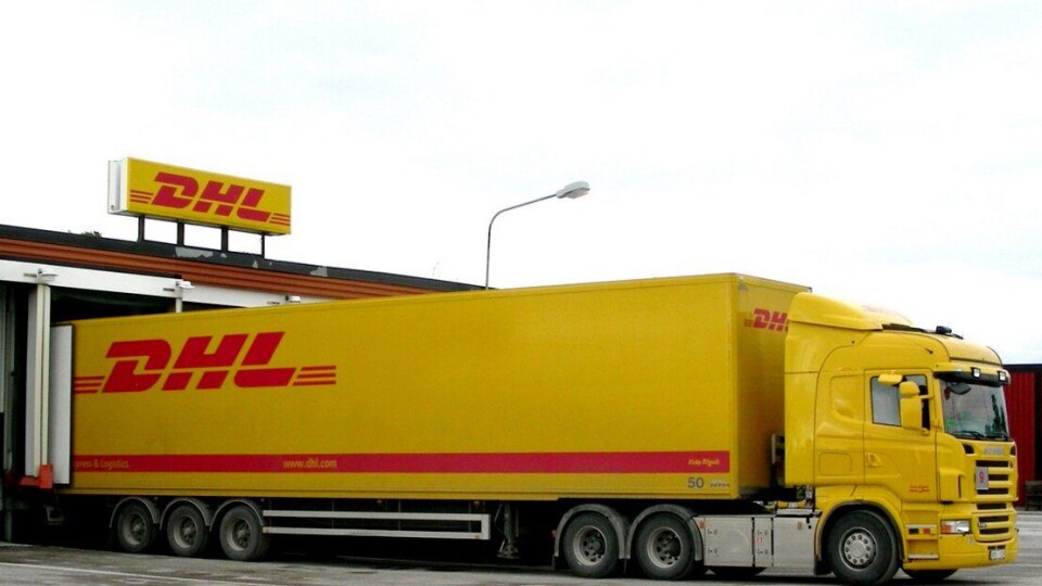 Bring- /DHL-transportør konkurs