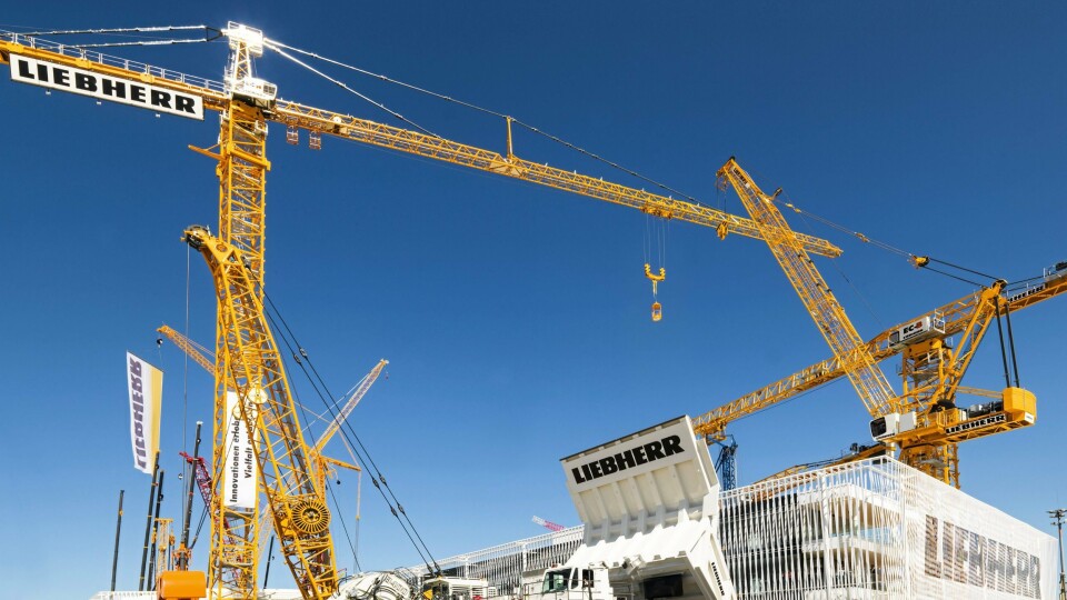 Liebherr har den største standen på hjemmebanen når Bauma åpner 11. april.