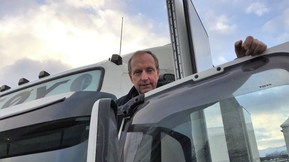 Daglig leder Arne Langseth i Veøy ser etter nye muligheter etter at kontrakten med Schenker ble terminert.