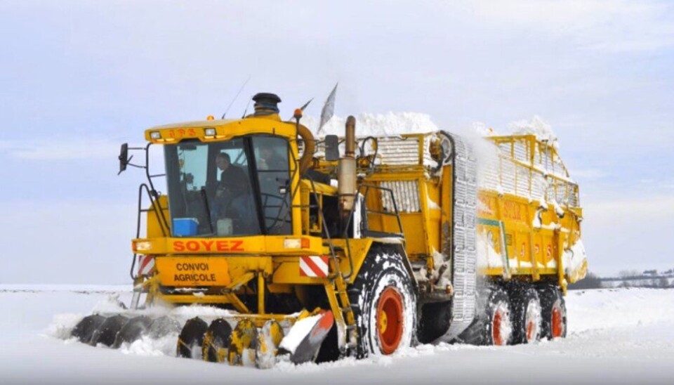 «Innhøsting» av snø