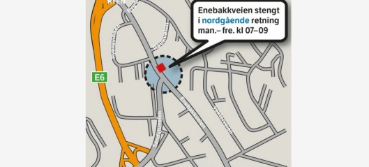 Midlertidig rushtidsbom i Oslo