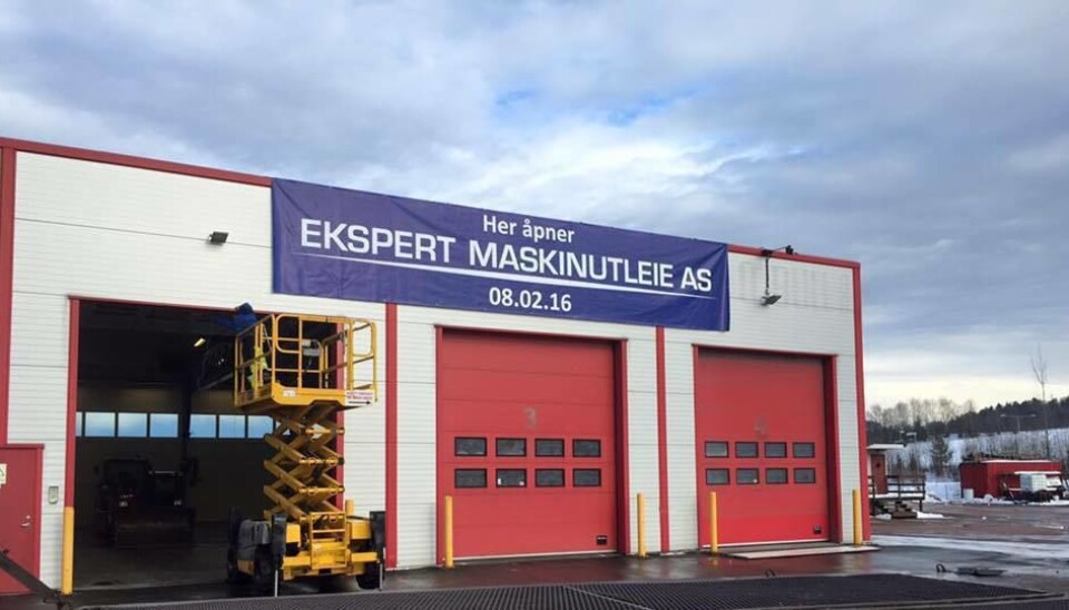 Ekspert Maskinutleies nye Drammen-avdeling, Dråpen 23.