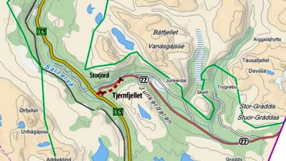 Tilbudsåpning i Tjernfjell-prosjektet