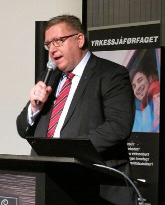 Geir A. Moe, adm. direktør i Norges Lastebileier-Forbund.