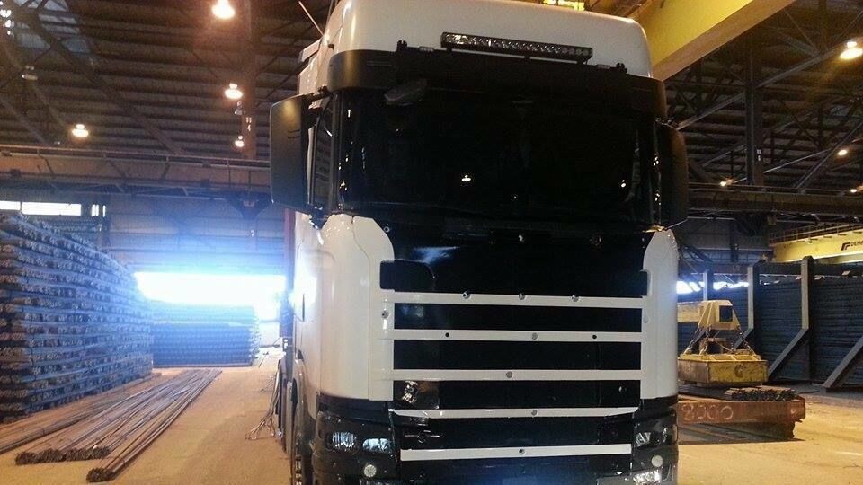 Her er den ikke lanserte nye Scania-en på oppdrag i Norge.