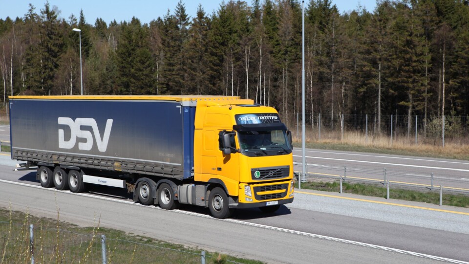 DSV satte ned prisen 15 % over helgen