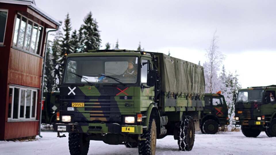 Forsvarets Scania-lastevogner begynner å trekke på årene, men skal vare enda mange år til.