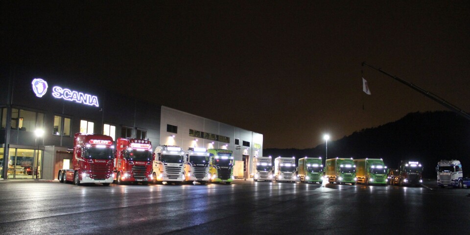 Nytt Scania-anlegg i Sandnes