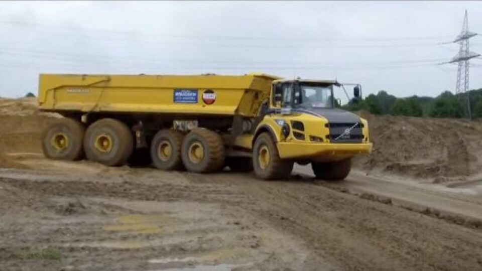 Volvo A30F frakter 60 tonn