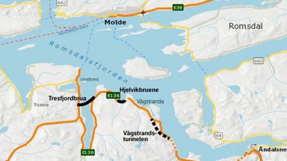 Befolkningen i Vågstranda skal få kjøre rundt Tresfjorden i Vestnes kommune uten å betale bompenger, dersom samferdselsdepartementet får med seg Møre og Romsdal fylkeskommune på et prøveprosjekt.