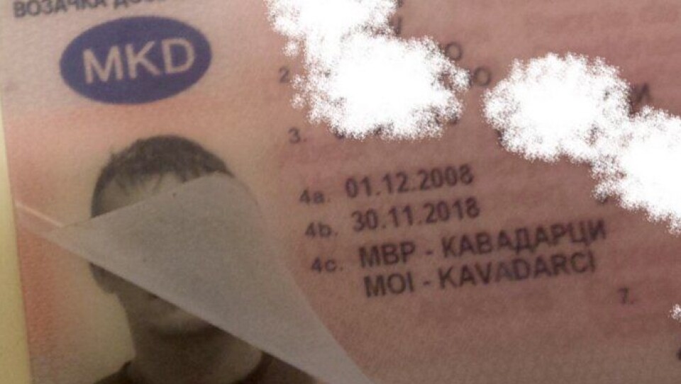 Denne sjåføren hadde funnet en måte å skaffe seg CE i en fei.