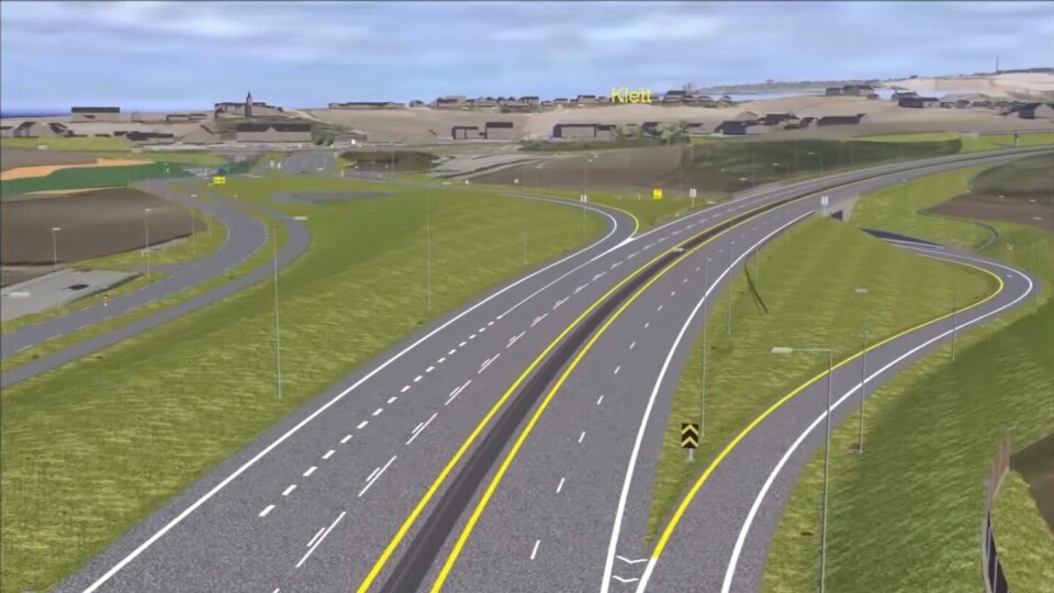 Slik blir nye E6 Trondheim-Melhus