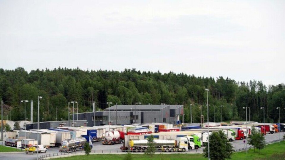 En frykter for menneskesmugling innen tungtransporten.