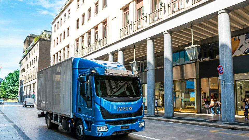 Iveco Eurocargo 75-210 er en 7,5-tonner med Tector 5-motor på 210 hk. I dette vektsegmentet er det bare ett trinn opp til førerplassen.