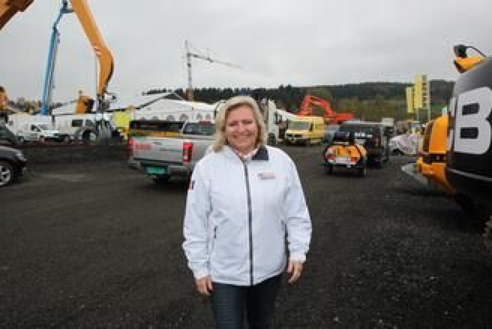 Direktør i MGF, Anita Hall, gleder seg over godt maskinsalg, men påpeker at antall solgte maskiner ikke sier alt om tilstanden i bransjen.