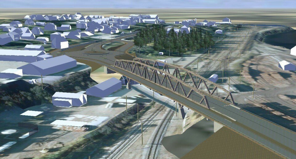 Peab oppgraderer E16 i Kongsvinger