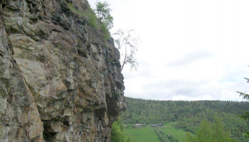Høgberget på fylkesvei 255 mellom Graupne og Massing i Nord-Fron.