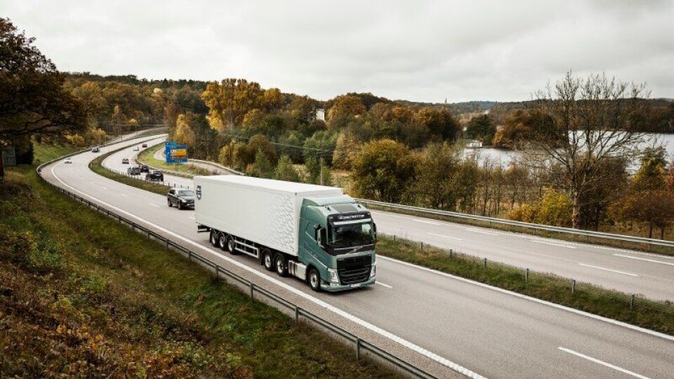 Kombinasjonen av Volvo Trucks’ uavhengig forhjulsoppheng og Volvo Dynamic Steering egner seg best for langtransport.