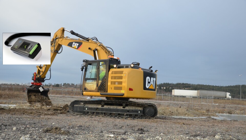 Pon Equipment er en av flere importører som kan tilby alkolås i sine maskiner. Illustrasjon fotokollage med bilder fra: Pon Equipment og Dräger Safety