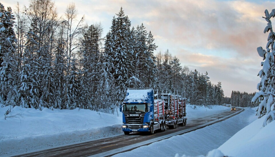Større og lengre tømmervogntog