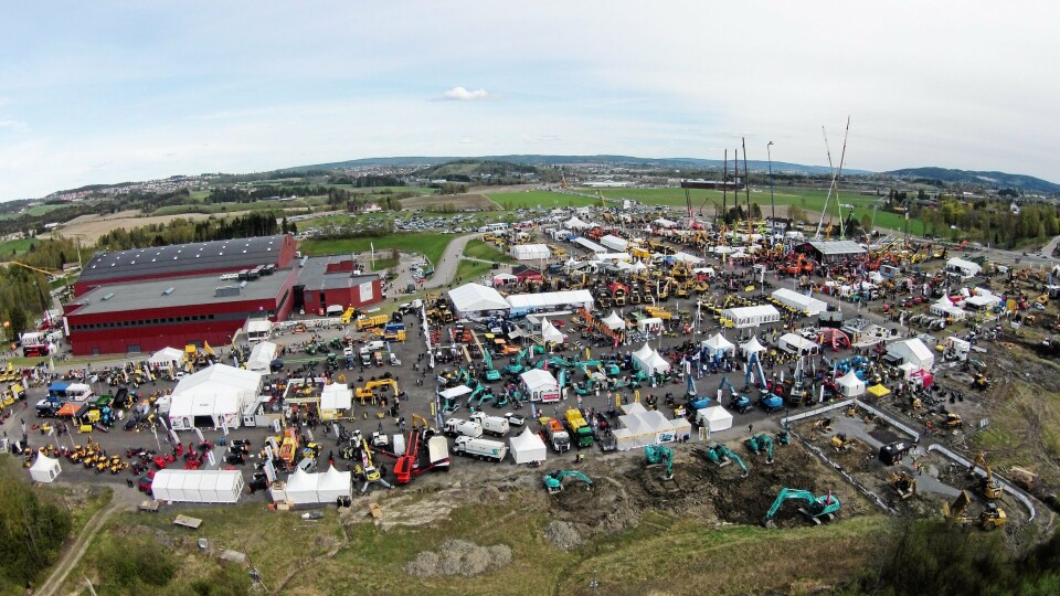 Vei og Anlegg ble arrangert i mai på Hellerudsletta, og har bidrat til en økning i maskinsalget i andre kvartal.