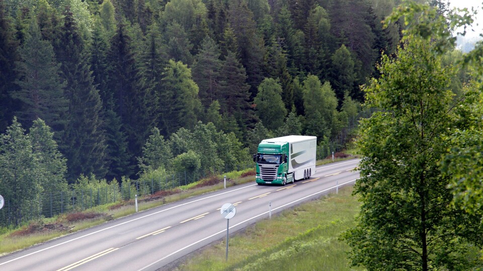 Kjører på vegetabilsk olje