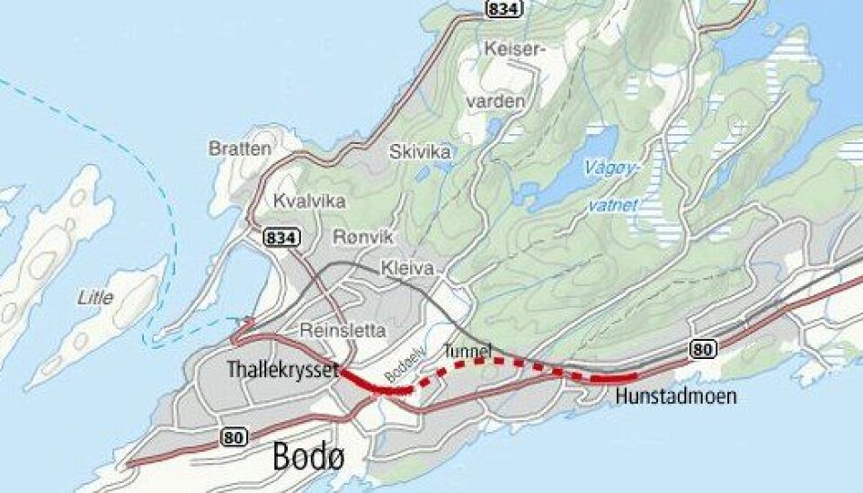 Fem tilbud på riksvei 80-prosjekt