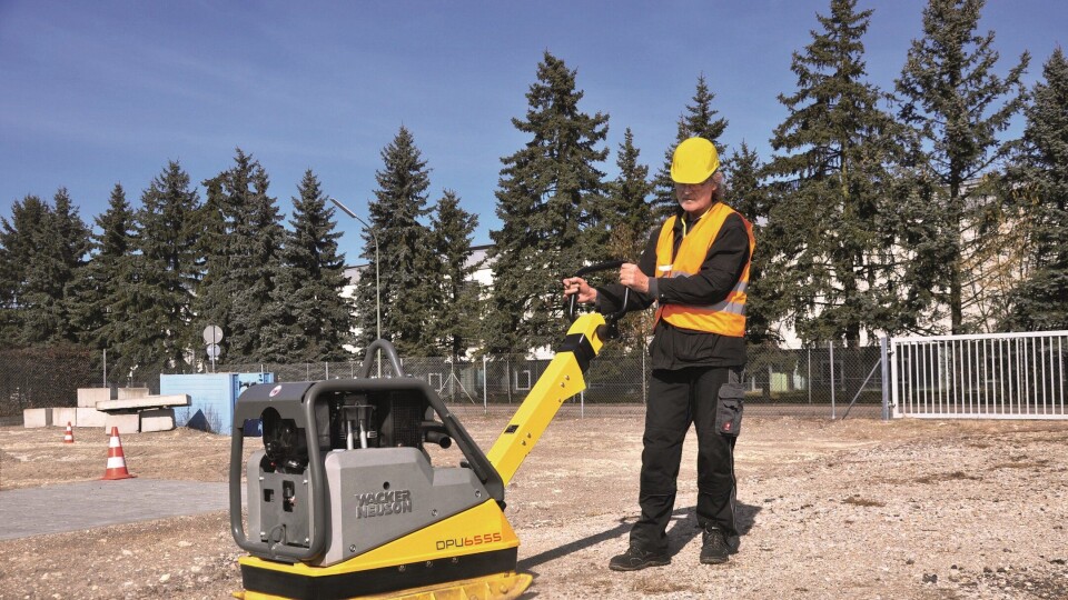 Mindre vibrasjoner fra Wacker Neuson