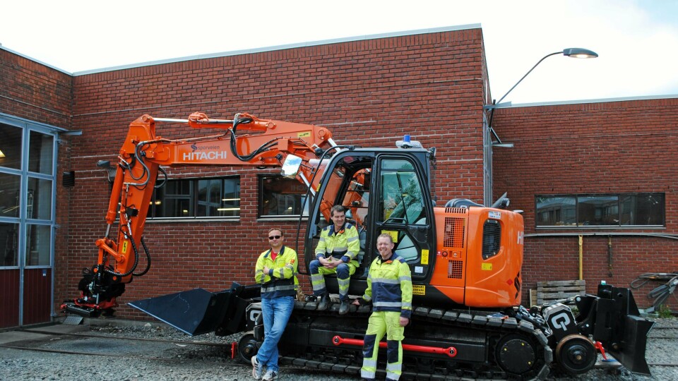 Hitachi-graver til Sporveien