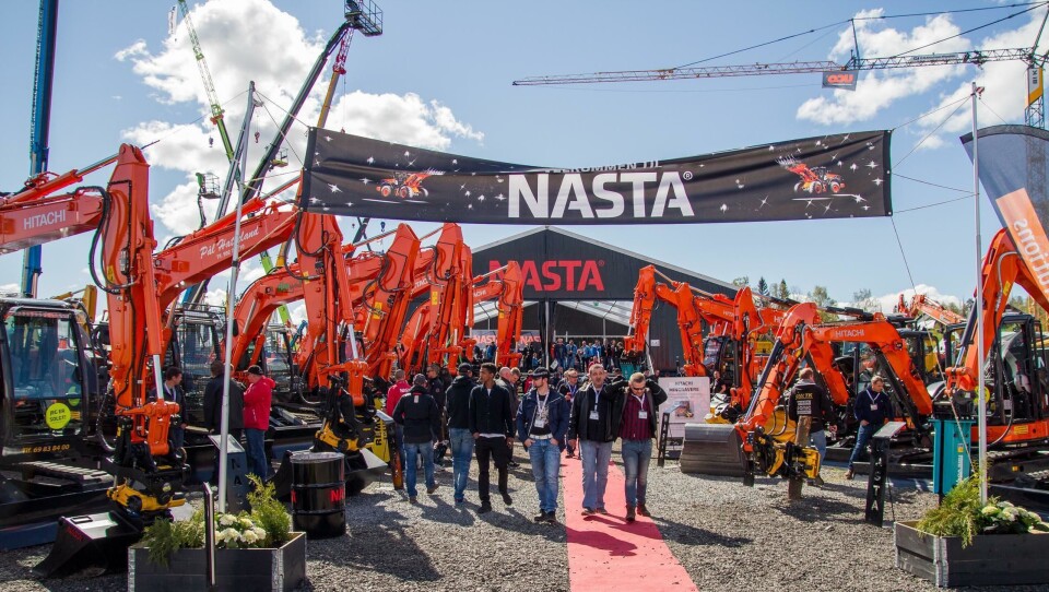 Nasta hadde beste stand på Vei og Anlegg 2015 viser en avstemming på messen.