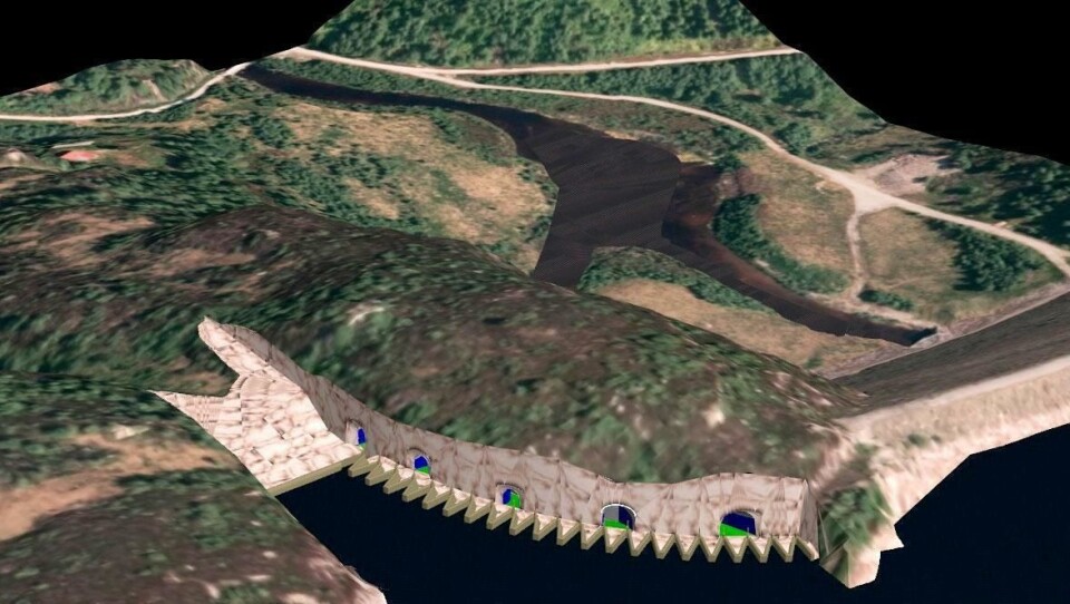 Oversikt over planlagt overløpsarrangement.