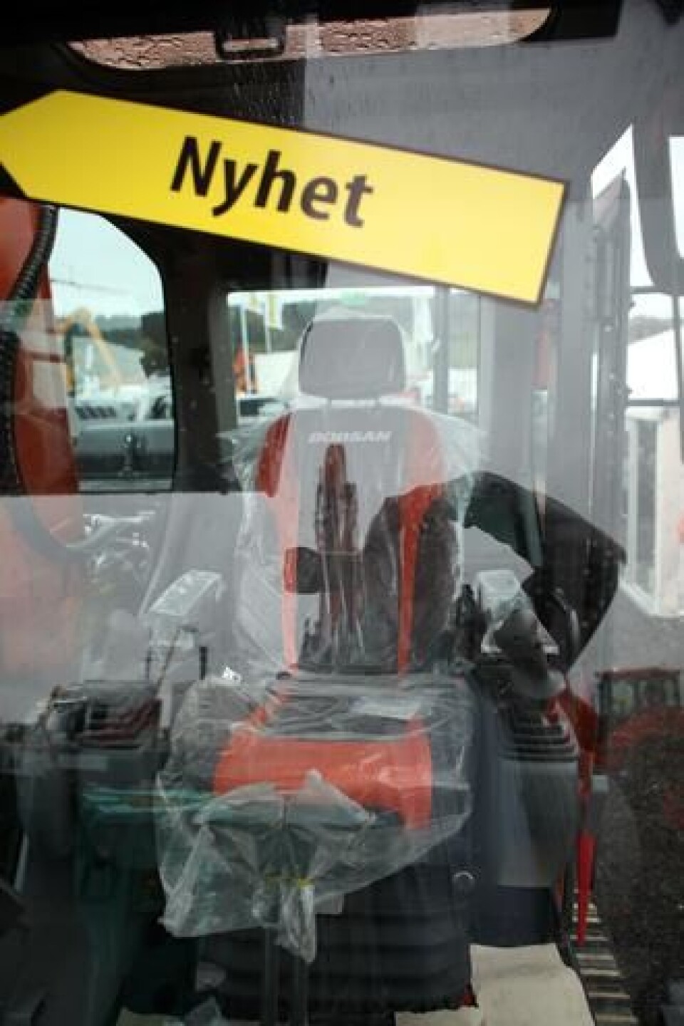 Innvendig er det også mye nytt på de nye Doosan-maskinene.