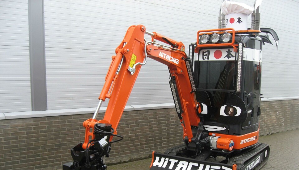 Hitachoo er en av figurene i Øyvind «Vinni» Sauvik nye barnebok.