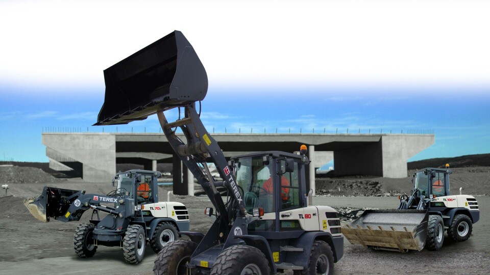 Nye hjullastere fra Terex