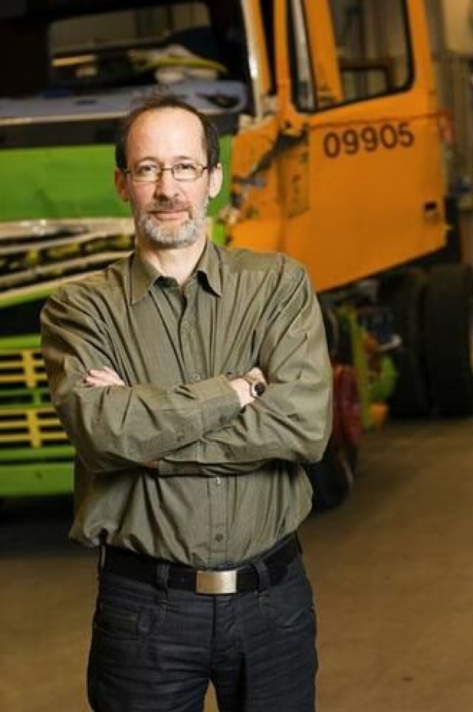 Carl Johan Almqvist er trafikk- og produktsikkerhetsansvarlig hos Volvo Trucks.