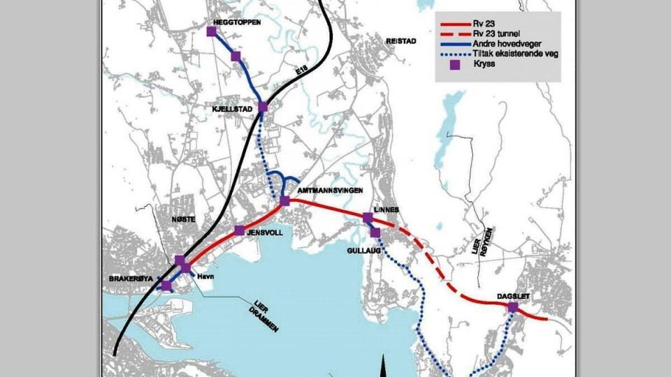 Den nye veistrekningen gir mindre trafikk for beboerne langs dagens riksvei 23 mellom Linnes og Dagslet. Den nye strekningen sparer tid for de veifarende.