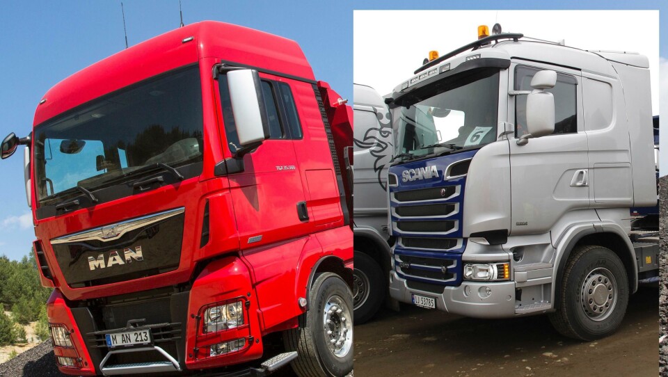 MAN og Scania skal bygges likt men skal blant annet ha forskjellig front, logo og interiør.