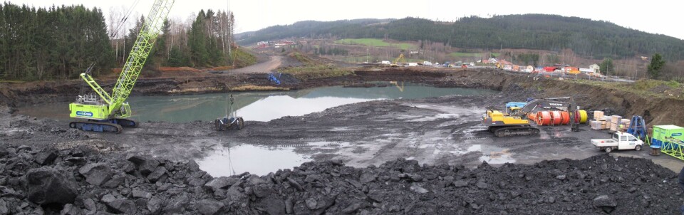 Det er en underleverandør til en underleverandør på utbyggingen av riksvei 4 som nå er tatt med falske dokumenter.