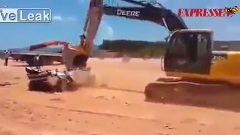 Video fra expressen.se.