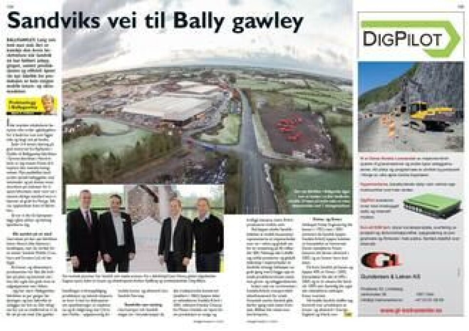 VI BESØKTE SANDVIK-FABRIKKEN: I Anlegg&Transport som nettopp kom i posten til deg, kan du lese mer fra vårt besøk på Sandvik-fabrikken i Nord-Irland og om Sandviks vei fra Svedala-kjøp til utvikling av eget knuse- og sikteprogram.