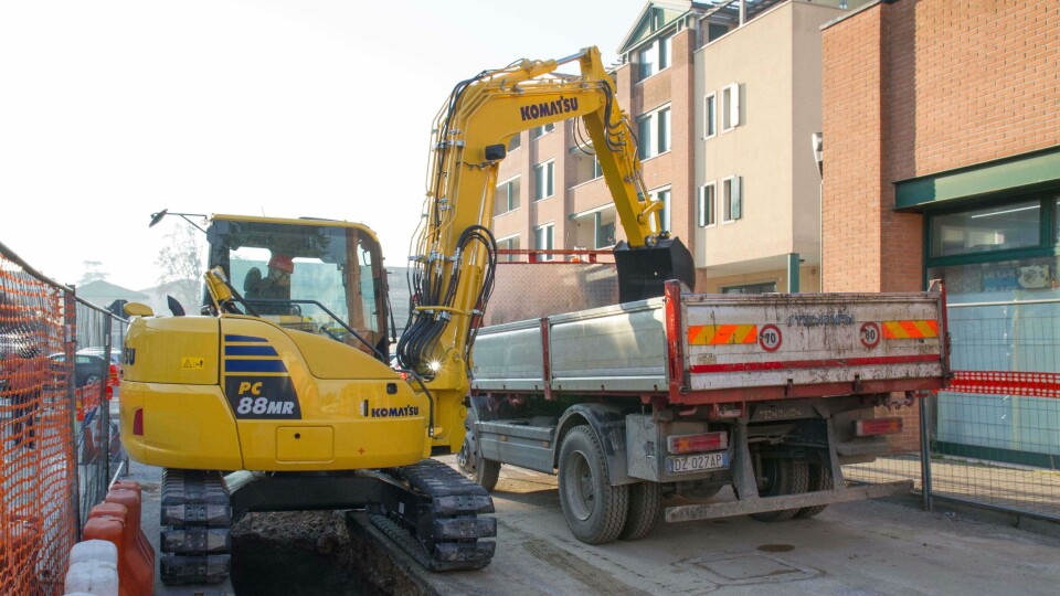 Ny midigraver fra Komatsu