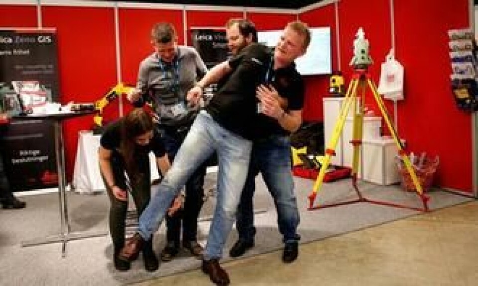 40 ÅR: Scanlaser-kollegaene organiserer seg for å utføre